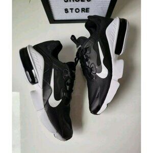 14 MEN'S NIKE AIR MAX INFINITY BLACK WHITE CU9452-006 RUNNING SNEAKERS